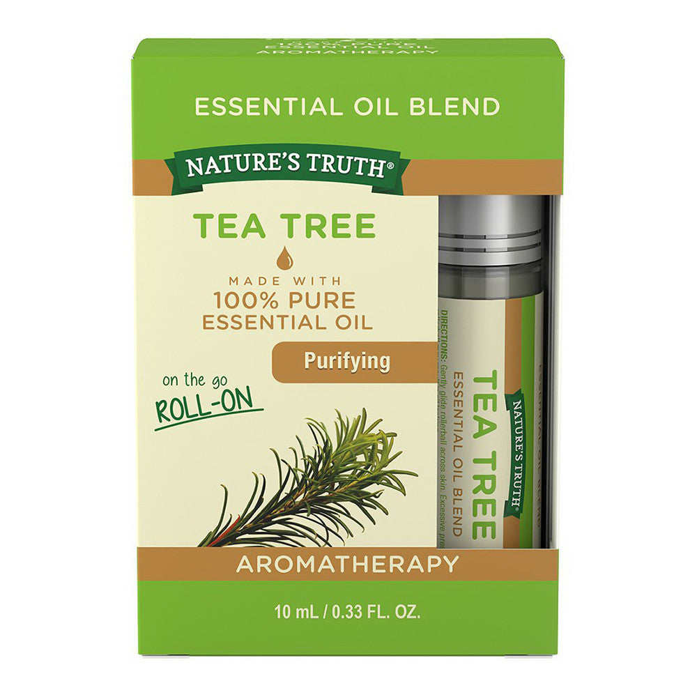 Natures Truth Roll On Tea Tree, 0.33 Oz